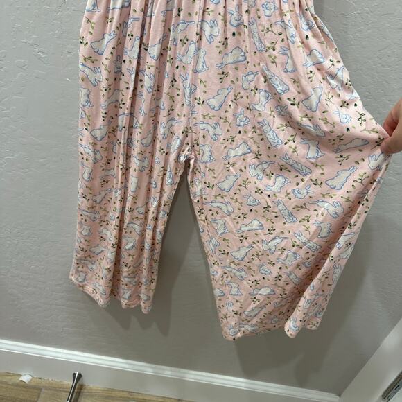 SweetHoney Easter Bunny Tank Leggy Romper - Picture 6 of 8